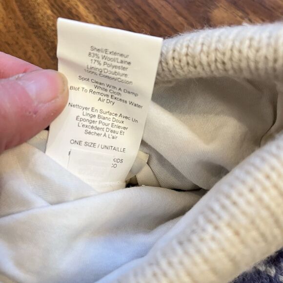 Pottery Barn Kids Classic Fair Isle Wool Knit Snowman Christmas XL Stocking 2008 - Picture 3 of 6